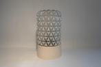 Vintage Plafond Lamp Wit Bakeliet, Ophalen of Verzenden, Zo goed als nieuw, Glas, Vintage Design