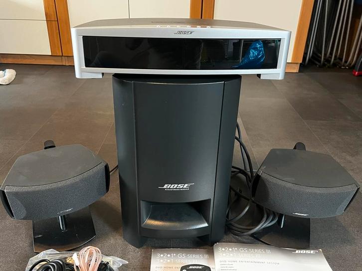 Bose 3-2-1 GS Series III - Top Geluid!, Audio, Tv en Foto, Home Cinema-sets, Gebruikt, Dvd-speler, 2.1-systeem, 40 tot 70 watt