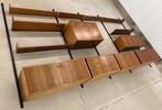 Vintage modulair palissander wandsysteem, Huis en Inrichting, Kasten | Wandmeubels, Ophalen, ., Zo goed als nieuw, .