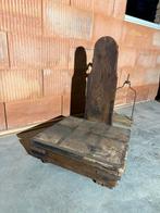 Antieke Houten Bascule, Antiek en Kunst, Ophalen