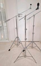 2x cymbal boom stand bekkenstandaard bekken standaard, Muziek en Instrumenten, Standaards, Gebruikt, Instrumentstandaard, ., Drums of Percussie