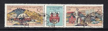 DDR 1980, Michel 2532-2533, gestempeld. beschikbaar voor biedingen