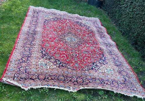 Groot Perzisch Tapijt - Handgeknoopt en Uniek Design, Antiek en Kunst, Antiek | Kleden en Textiel, Ophalen