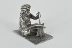ZILVEREN MINIATUUR  OOSTERSE  MUZIKANT, Antiek en Kunst, Antiek | Goud en Zilver, Ophalen of Verzenden, Zilver