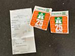 Zwitserland autobaan tol vignet, twee stuks., Tickets en Kaartjes, Autovignetten, Drie personen of meer
