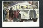 Reclame Mercedes-Benz Type O 5000 (autobus), Verzamelen, Ansichtkaarten | Themakaarten, Verzenden, 1940 tot 1960, Ongelopen, Voertuig