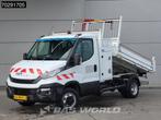 Iveco Daily 35C16 Open Laadbak met Kraan Dubbellucht 3,5t Tr, Auto's, Bestelauto's, Stof, Gebruikt, Euro 6, Iveco