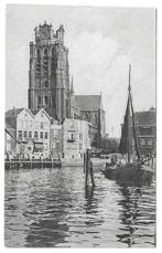 AK Dordrecht - Groote Kerk. Bomkade, Verzenden, 1940 tot 1960, Ongelopen, Zuid-Holland