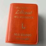 Lilliput Woordenboek Nederlands-Italiaans 1961, Gelezen, Langenscheidt, Ophalen of Verzenden, Overige uitgevers