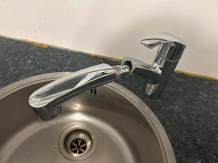 Grohe Keukenkraan met Uittrekbare Sproeikop, Huis en Inrichting, Keuken | Keukenelementen, Gebruikt, Ophalen