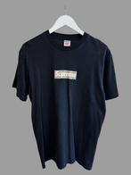 Supreme x Burberry T-shirt Maat L, Ophalen of Verzenden, Gedragen, Maat 52/54 (L), Zwart