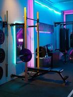 Kingsbox Squat Rack Set (Bank, Stang, Bouten), Ophalen, Gebruikt, Benen, Halterset