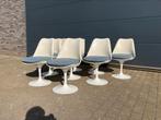 8-9x originele vintage Knoll Tulip chairs by Eero Saarinen, Ophalen of Verzenden, Vitra togo ligne roset mah jong artifort b&b italia cassina sede