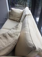 2 1/2 zitsbank, Huis en Inrichting, Banken | Bankstellen, Ophalen, Gebruikt, Tweepersoons, Rechte bank