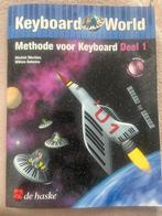 Keyboard World - Leerboek voor Beginners, Muziek en Instrumenten, Bladmuziek, Overige genres, Les of Cursus, Ophalen of Verzenden