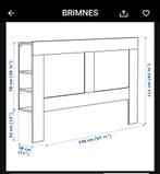 Double bed headrest, Huis en Inrichting, Slaapkamer | Stapelbedden en Hoogslapers, Ophalen, Gebruikt, Hoogslaper, Minder dan 160 cm