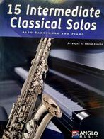 15 Klassieke Solo's Altsax & Piano + CD, Muziek en Instrumenten, Gebruikt, Piano, Klassiek, Ophalen of Verzenden