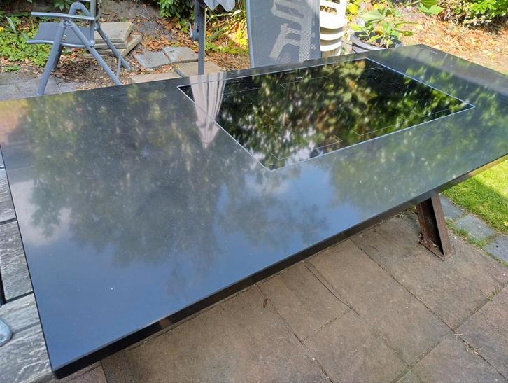 Kookeiland keukenblad graniet composiet, Huis en Inrichting, Keuken | Keukenelementen, Gebruikt, Minder dan 100 cm, 50 tot 100 cm