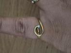 18 karaat goud ring maat 16.5 diamant, Sieraden, Tassen en Uiterlijk, Antieke sieraden, Verzenden, Goud, Ring