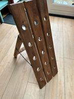 Houten Wijnrek voor 15 flessen, Ophalen, Gebruikt, Hout, 5 tot 15 flessen