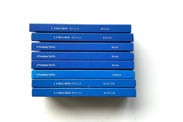 Montblanc Refill's / Vullingen Rollerbll Fineliners, Verzamelen, Pennenverzamelingen, Zo goed als nieuw, Overige typen, Mont Blanc