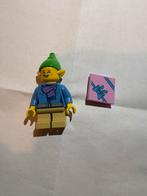 LEGO Kerstelf Minifiguur hol045 met Cadeau, Ophalen of Verzenden, Gebruikt, Losse stenen, Lego