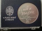 50 gulden Herdenkingsmunt Willen van Oranje 1984, Setje, Koningin Beatrix, Zilver, Ophalen of Verzenden
