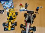 2x Playmobil Formule 1 raceauto - set 3930, Hobby en Vrije tijd, Modelauto's | 1:24, Ophalen of Verzenden, Zo goed als nieuw, Overige merken