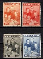 Curaçao nr. 164-167 Koninklijke familie gestempeld, Ophalen of Verzenden, Gestempeld