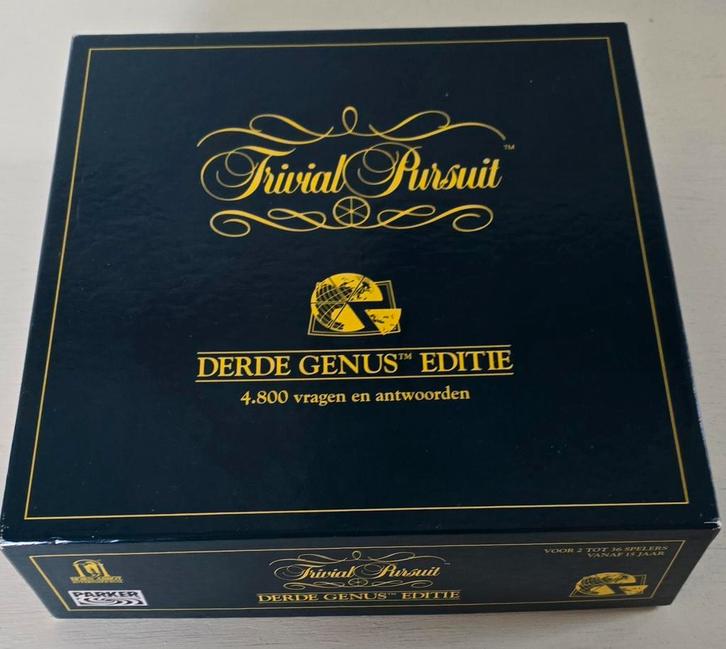 Trivial Pursuit Derde Genus Editie, Hobby en Vrije tijd, Gezelschapsspellen | Bordspellen, Gebruikt, Drie of vier spelers, Vijf spelers of meer