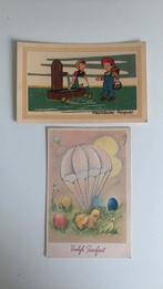 Vrolijk Pasen.Kuiken,parachute,eieren, waterpomp, Ophalen of Verzenden, Gelopen, Feest(dag)