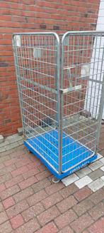 Rolcontainer, Doe-het-zelf en Verbouw, Transportwagens, Ophalen, Gebruikt, Transportkar, .