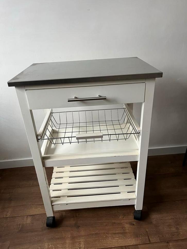 Keuken trolley / serveerwagen, Huis en Inrichting, Keuken | Keukenbenodigdheden, Gebruikt, Ophalen