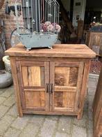 Stoere kast!!, Ophalen, Met deur(en), Teakhout, Nieuw