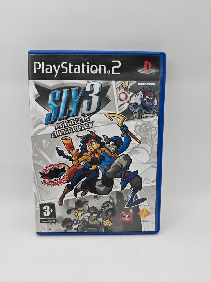 Sly 3: de erecode onder dieven- PS2, Spelcomputers en Games, Games | Sony PlayStation 2, Gebruikt, Platform, 1 speler, Vanaf 3 jaar
