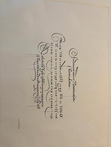 Herdruk fondement van de Nederlandse facude letter.
 beschikbaar voor biedingen