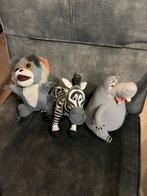 3 Madagascar knuffels, Ophalen of Verzenden, Zo goed als nieuw, Overige typen
