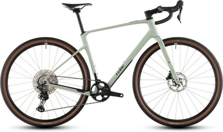 CUBE NUROAD C:62 ONE ALOEGREEN/BLACK ALOEGREEN/BLACK L L 202, Fietsen en Brommers, Fietsen | Racefietsen, Nieuw, Overige merken