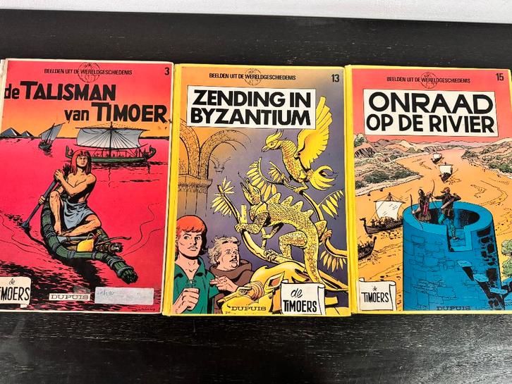 De Timoers HC‑3x set, Boeken, Stripboeken, Gelezen, Complete serie of reeks, Ophalen of Verzenden