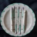 Antiek brocante aspergebord Longchamp, Ophalen of Verzenden, Gebruikt, Balpen, Overige merken