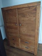 Teakhouten kast, Huis en Inrichting, Kasten | Dressoirs, Ophalen, Gebruikt, 100 tot 150 cm, Teakhout