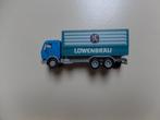 Mercedes vrachtwagen Lowenbrau Herpa, Verzenden, Gebruikt, Bus of Vrachtwagen, Herpa