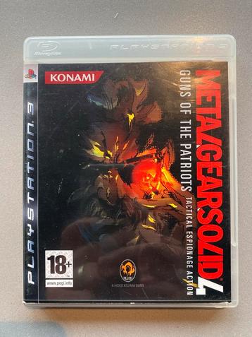 Metal Gear Solid 4 - PS3 beschikbaar voor biedingen