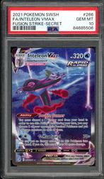 Inteleon VMAX [Full Art] PSA 10 - 266/264 - Fusion Strike