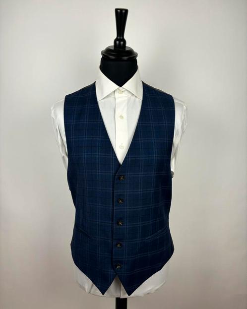 Suitsupply waistcoat, Kleding | Heren, Kostuums en Colberts, Zo goed als nieuw, Maat 52/54 (L), Blauw, Ophalen of Verzenden