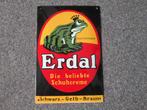 ERDAL EMAILLE RECLAMEBORDEN, Ophalen, Zo goed als nieuw, Reclamebord