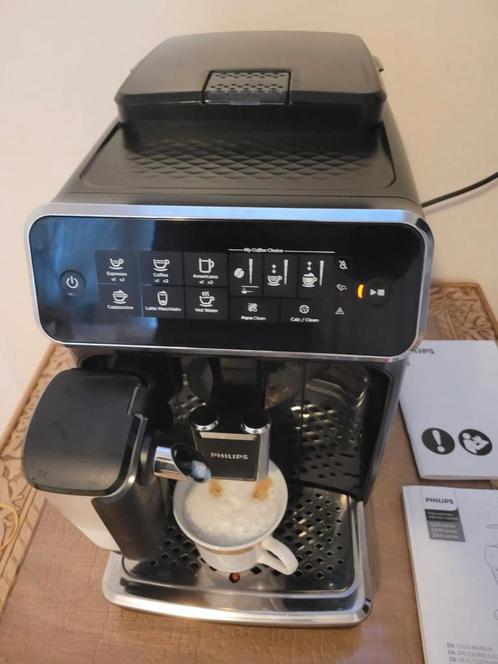 Mooie Philips LatteGo koffiemachine te koop aangeboden., Witgoed en Apparatuur, Koffiezetapparaten, Zo goed als nieuw, Gemalen koffie
