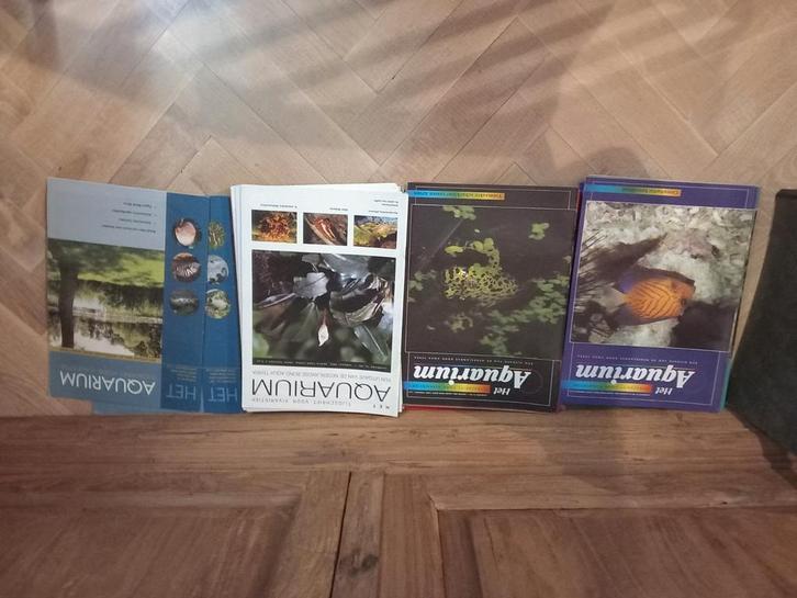 Collectie Aquarium en Aquarium Wereld Maandbladen, Dieren en Toebehoren, Vissen | Aquaria en Toebehoren, Gebruikt, Overige typen