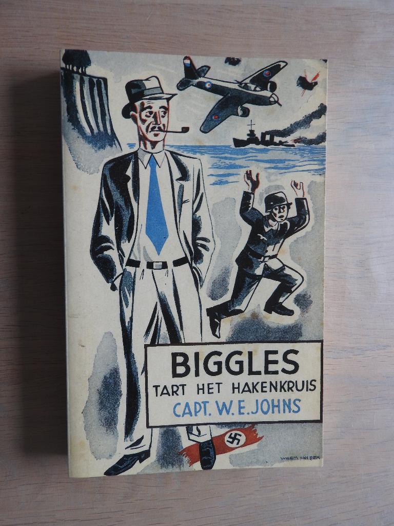 Biggles tart het Hakenkruis, Ophalen of Verzenden, Tweede Wereldoorlog, Zo goed als nieuw, Overige onderwerpen