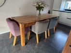 Eetkamerstoelen 2e kans, Huis en Inrichting, Stoelen, Ophalen, Gebruikt, Overige kleuren, Drie